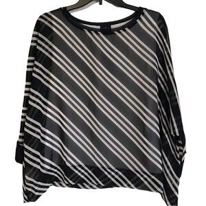NWT Worthington Striped Blouse